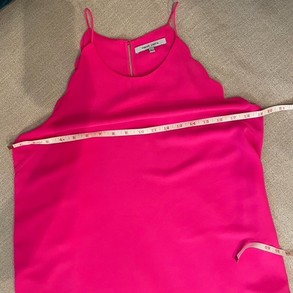 Naked Zebra boutique hot pink scalloped tank - Picture 10 of 12